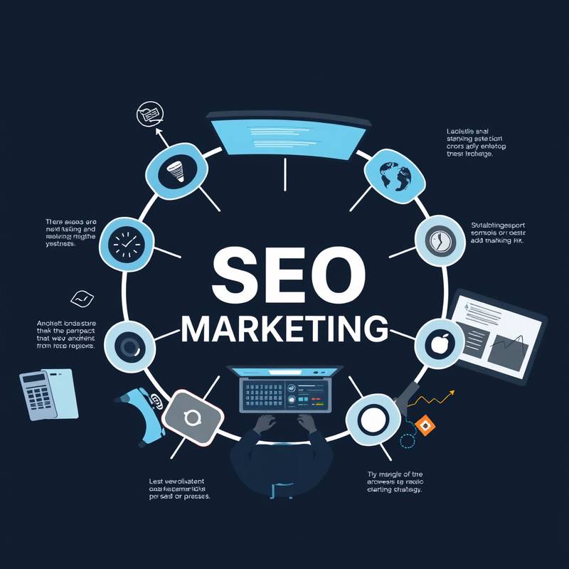 Exemple de stratégie marketing numérique personnalisée : SEO, publicité en ligne, médias sociaux.